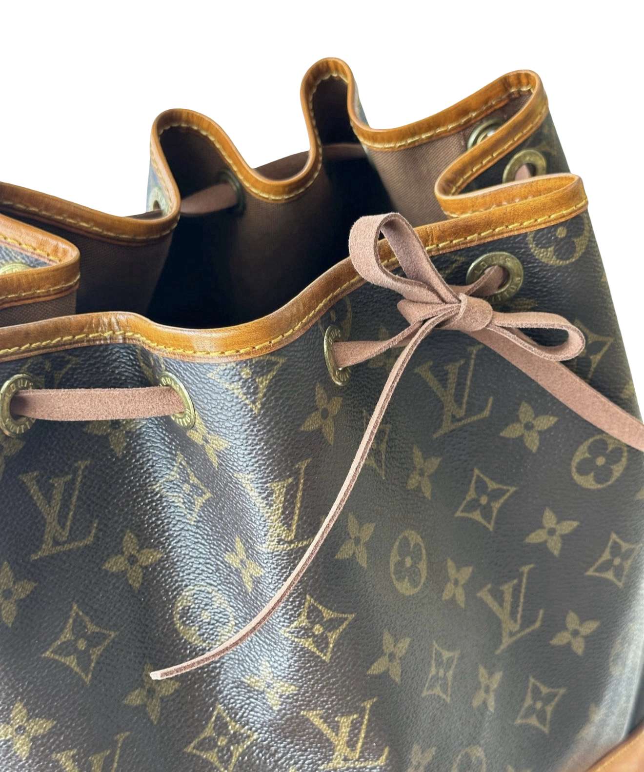 Drawstring Brun