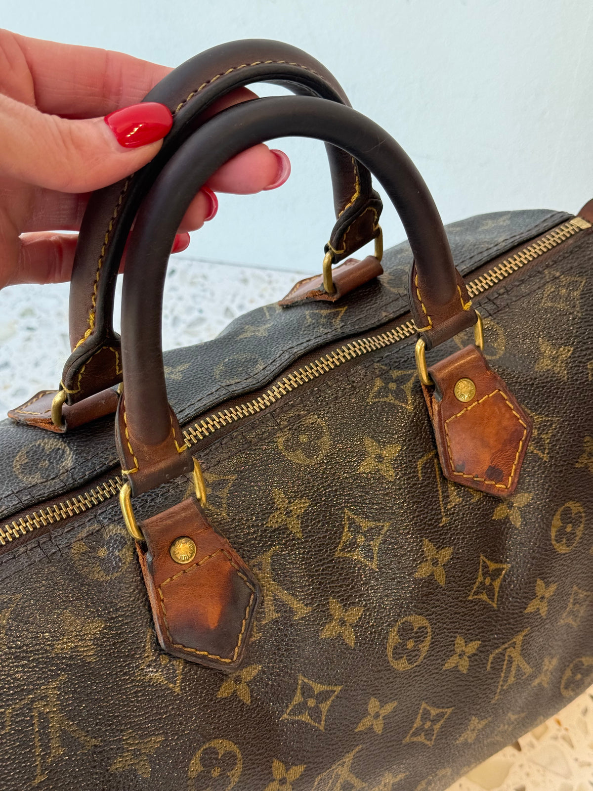 AUKSJON: LOUIS VUITTON SPEEDY 30