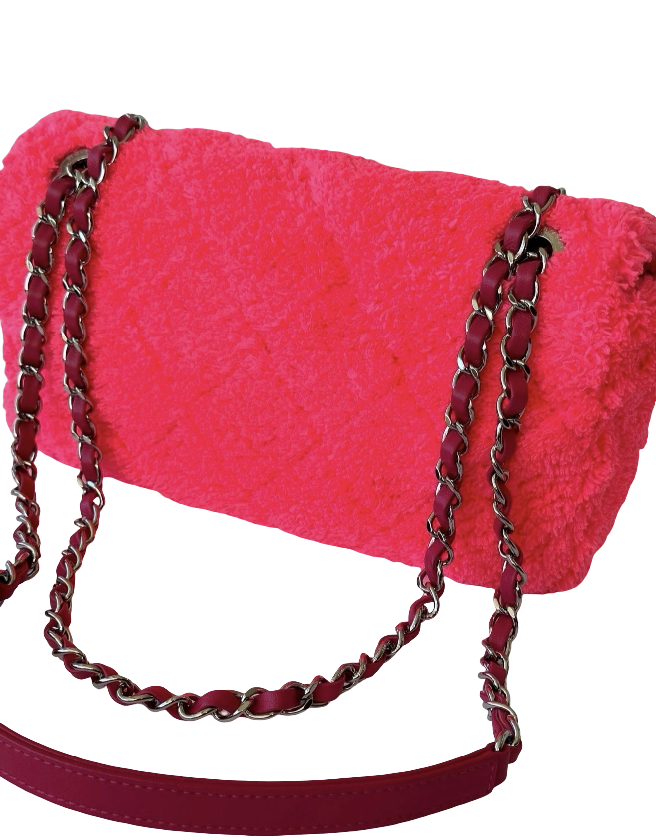 Chanel Pink Fluffy Flap Bag