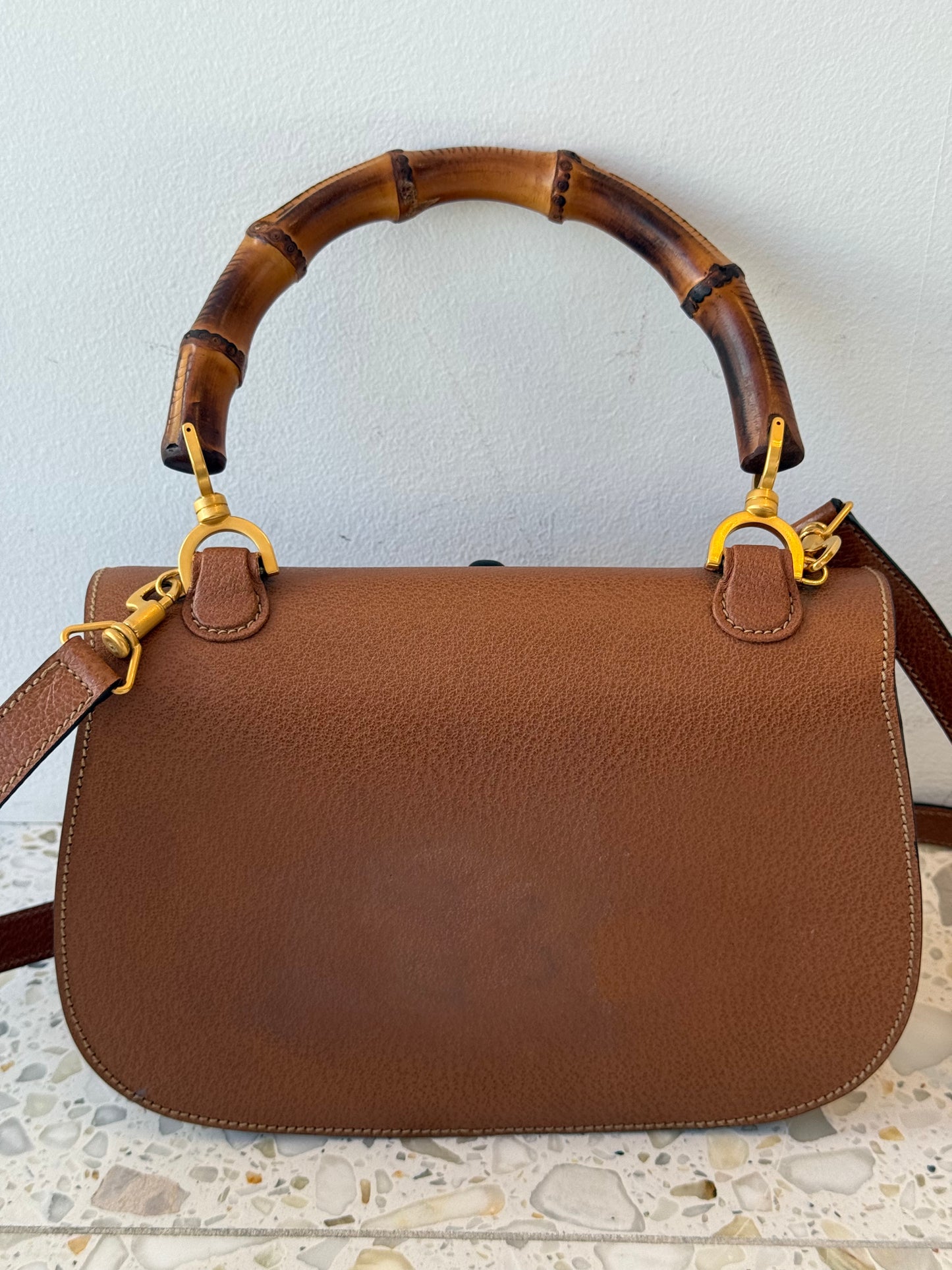Gucci Bamboo 1947 Top Handle Bag