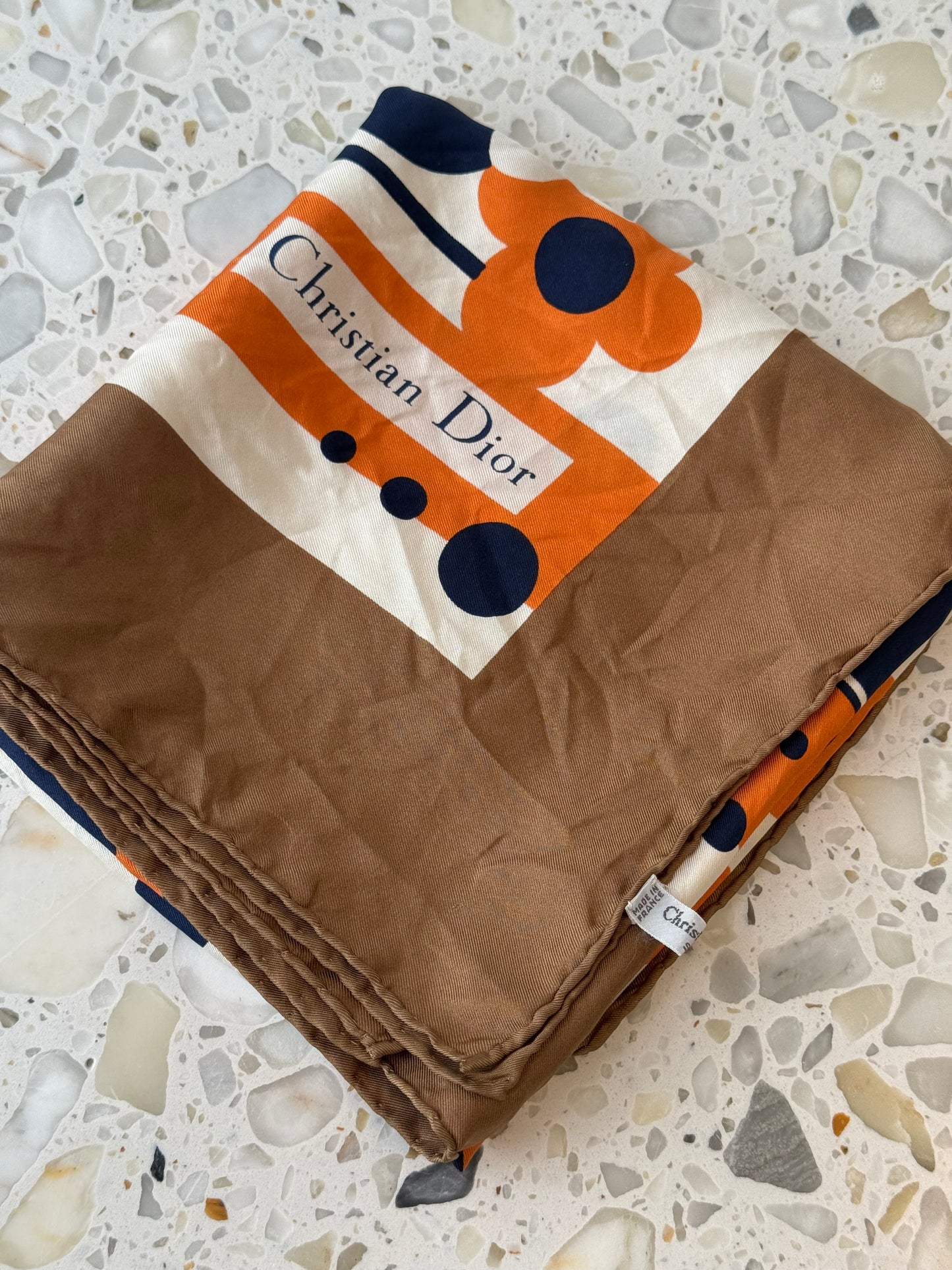 Christian Dior Silkeskjerf