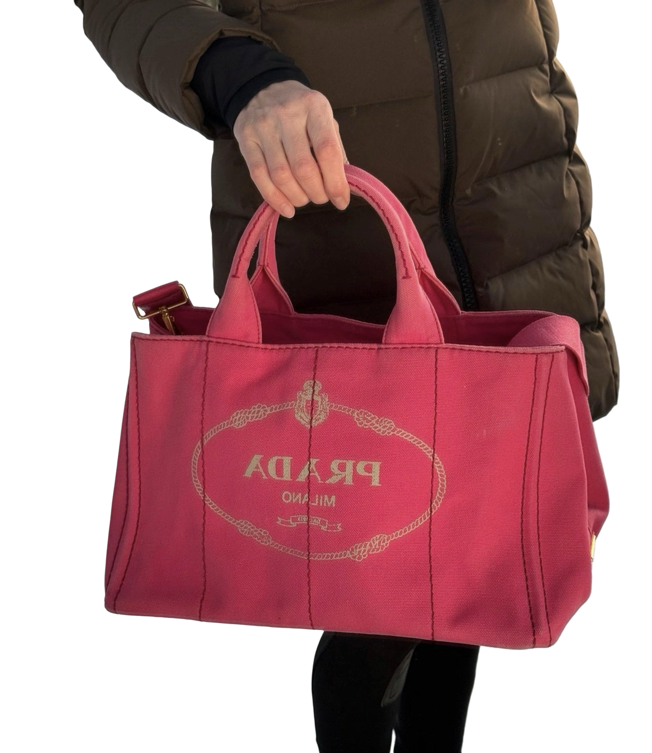 Prada Canapa Tote