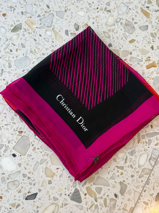 Christian Dior Silkeskjerf