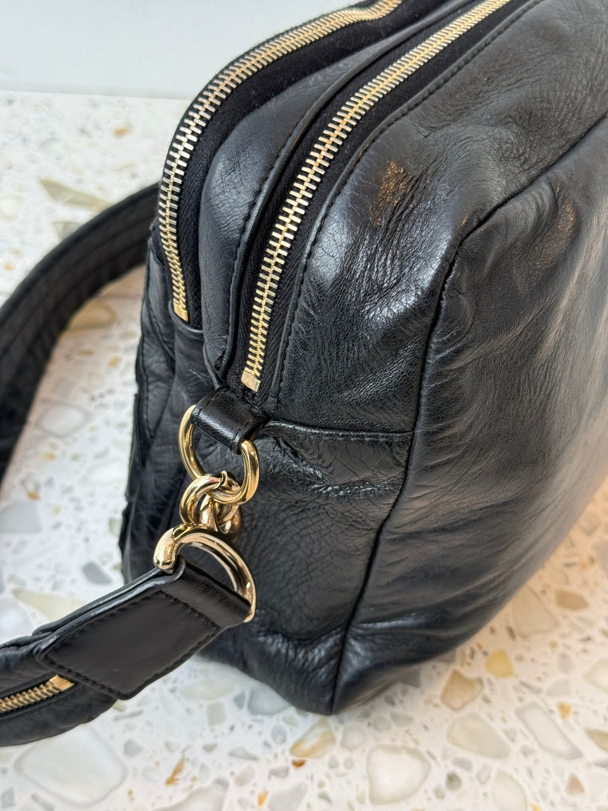 Chanel Scales Camera Crossbody