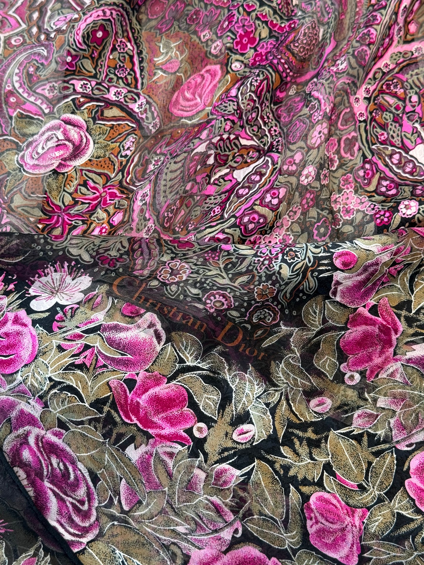 Christian Dior Silkeskjerf