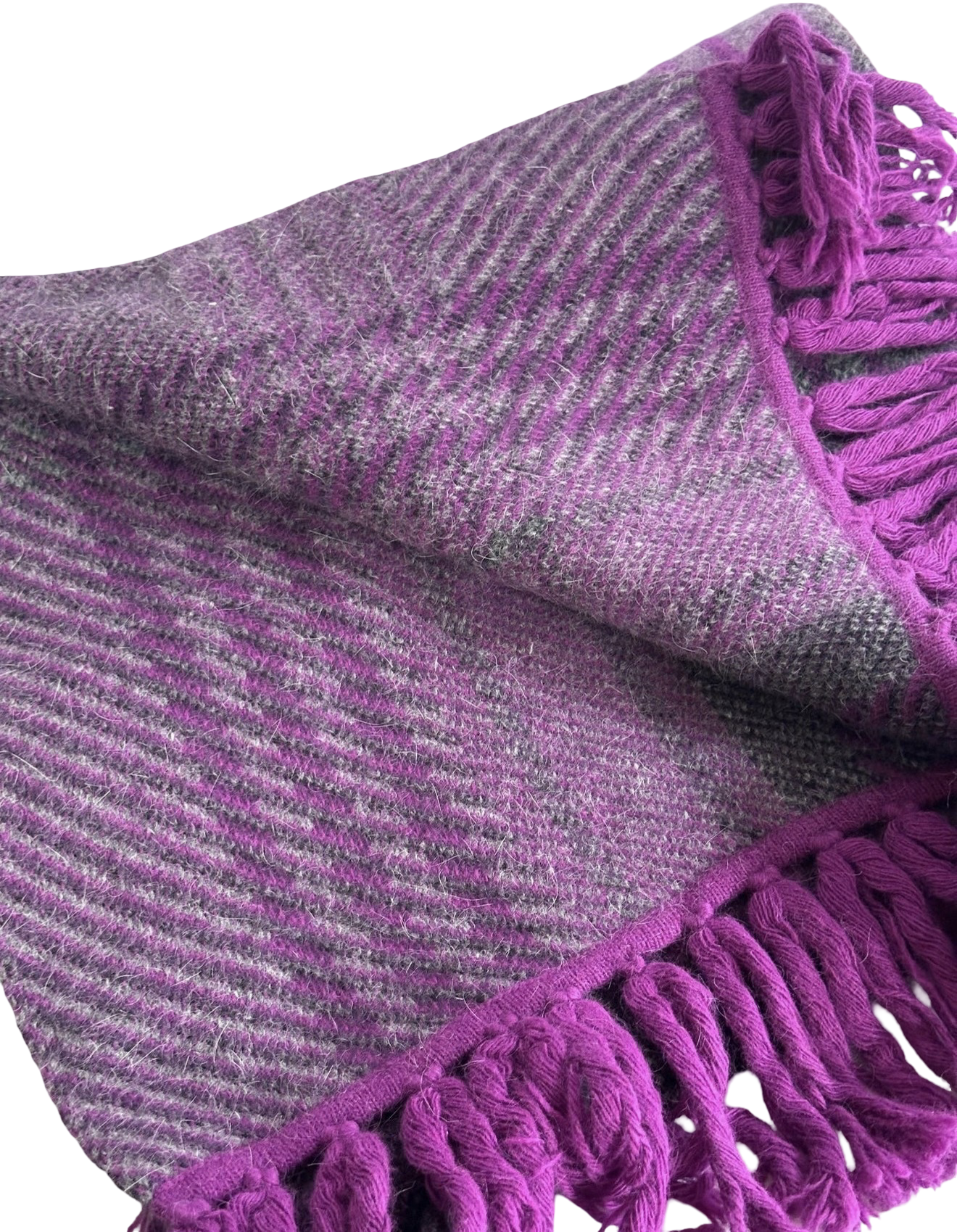 Mulberry Angora Ullskjerf