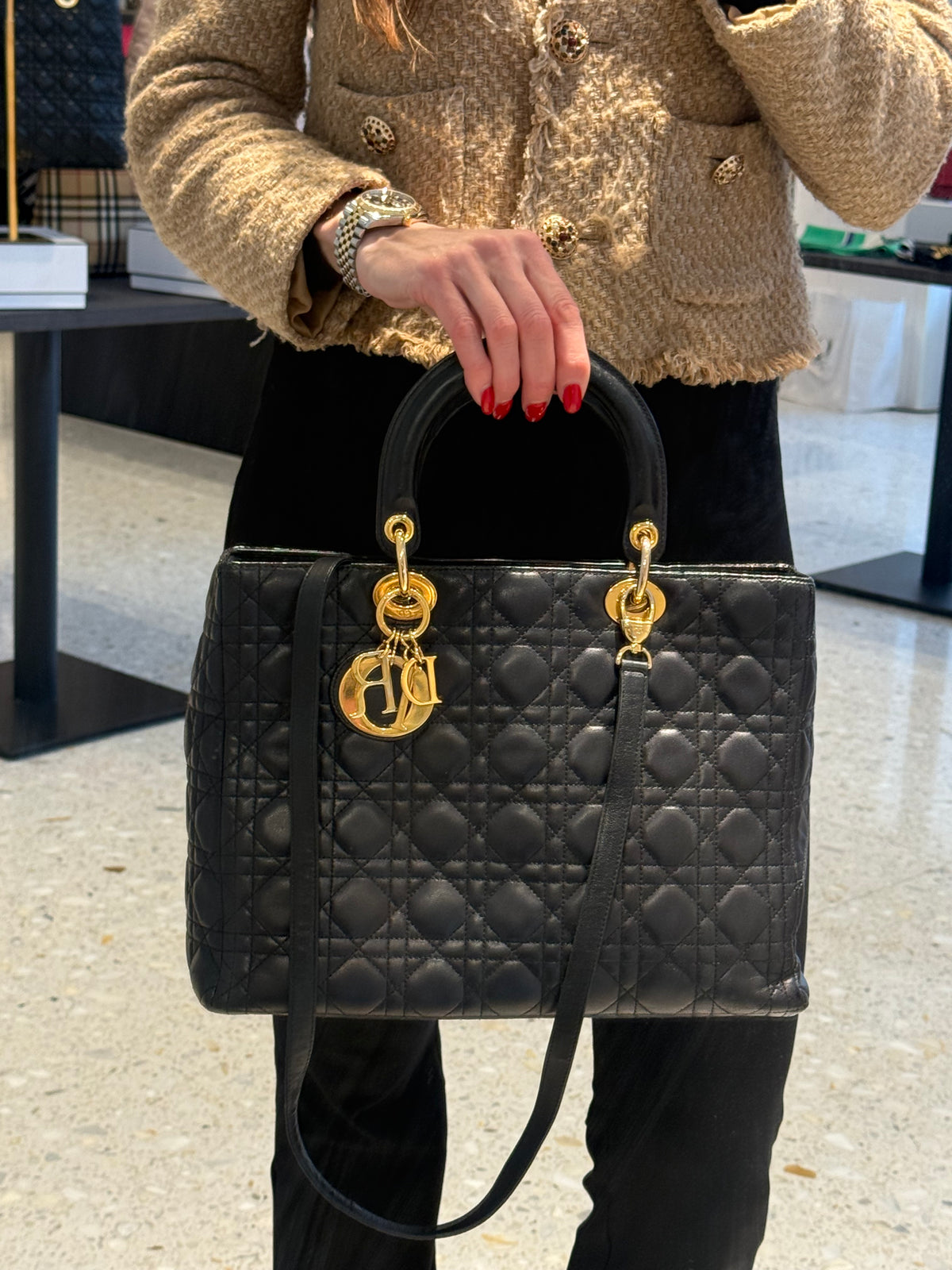 Christian Dior Lady Dior Large