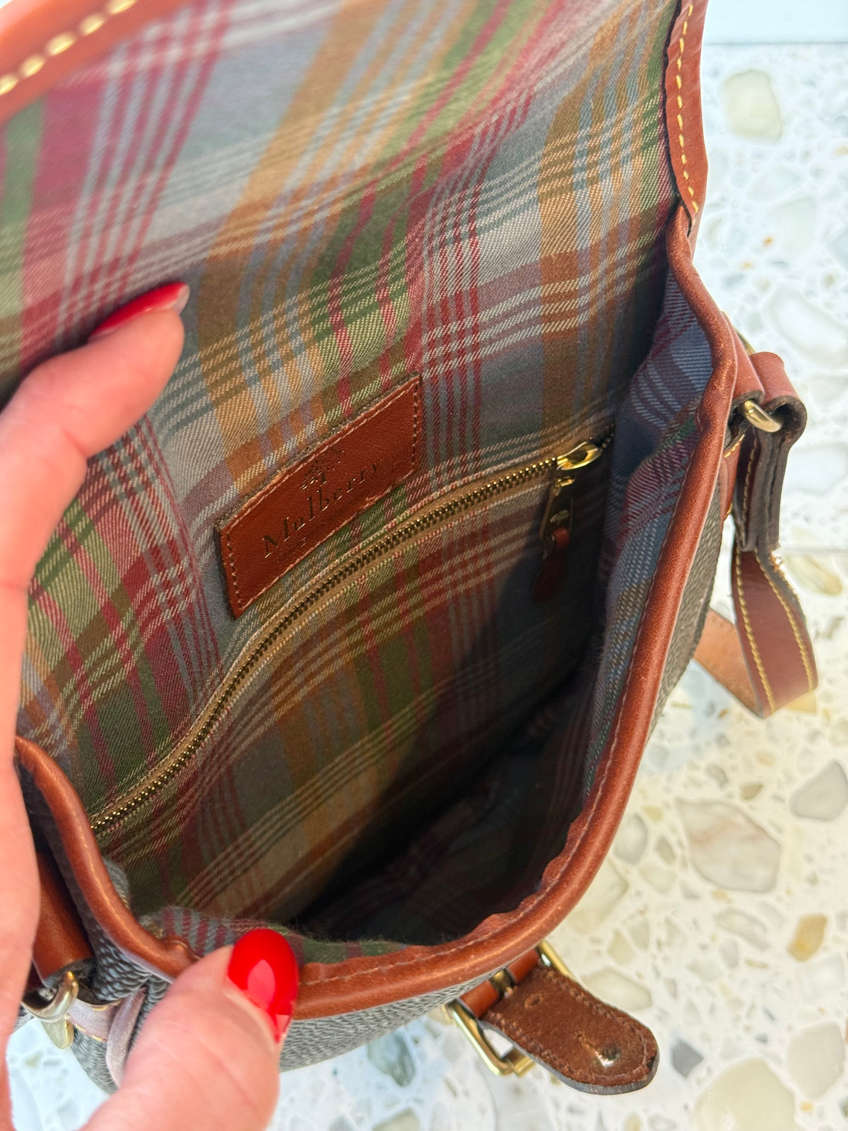 Mulberry Saddle