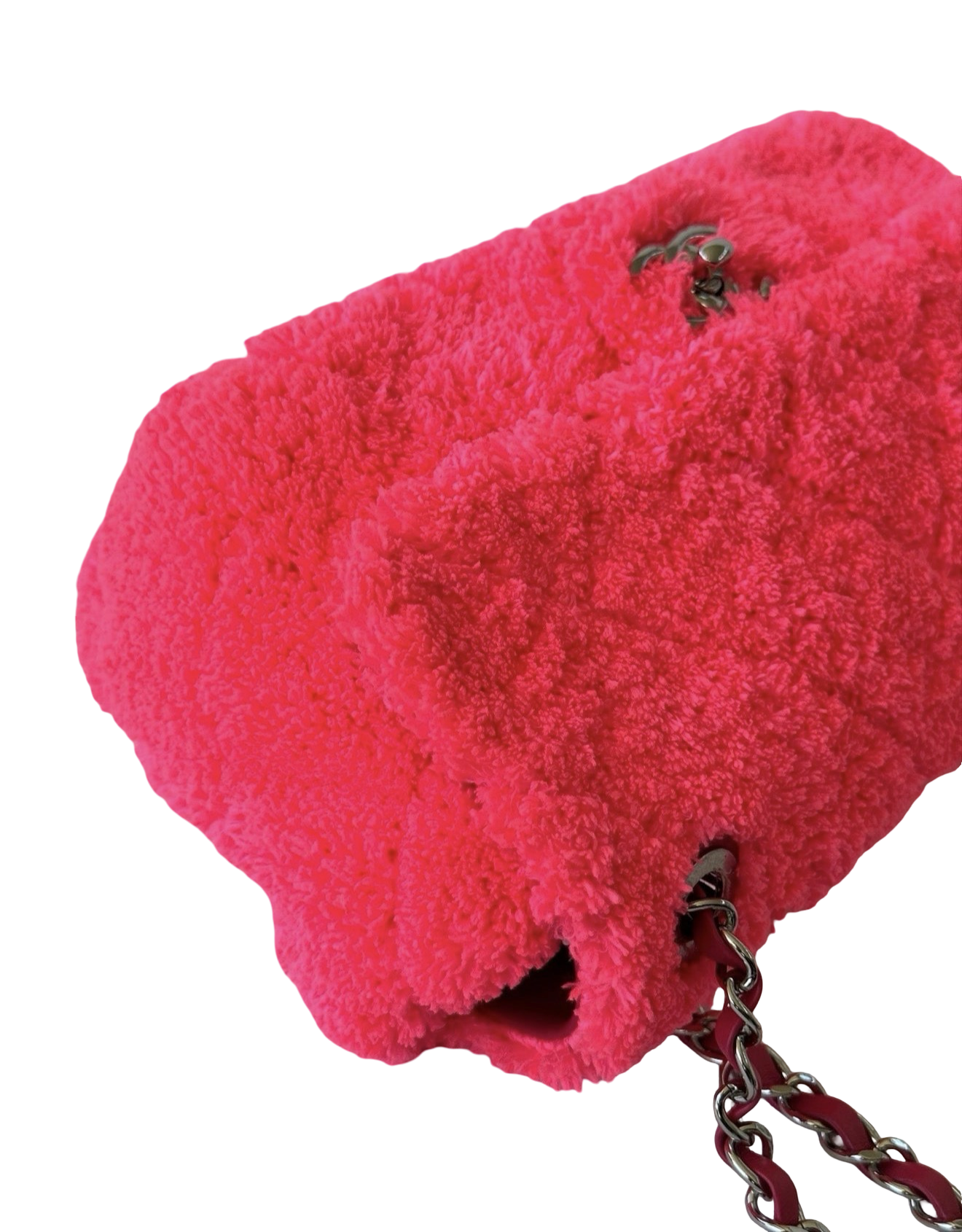 Chanel Pink Fluffy Flap Bag