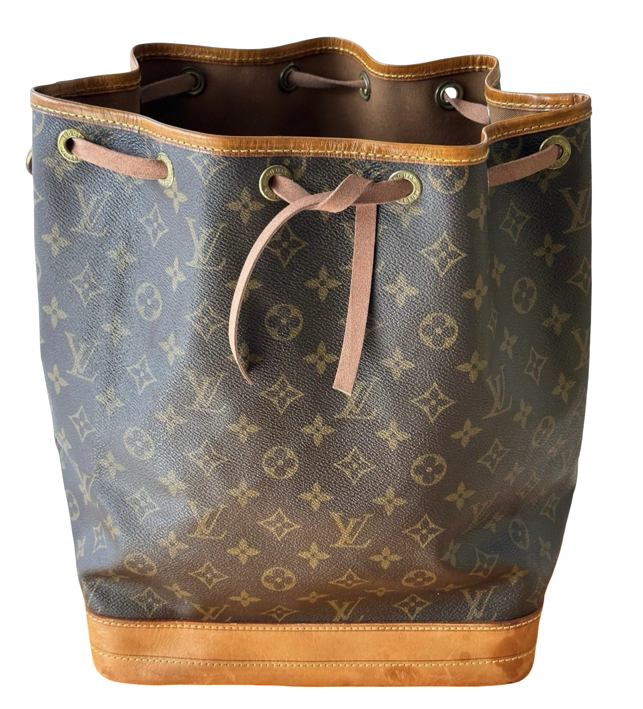 Drawstring Brun