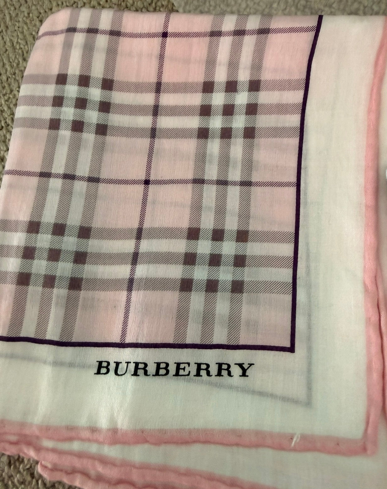 Burberry Skjerf
