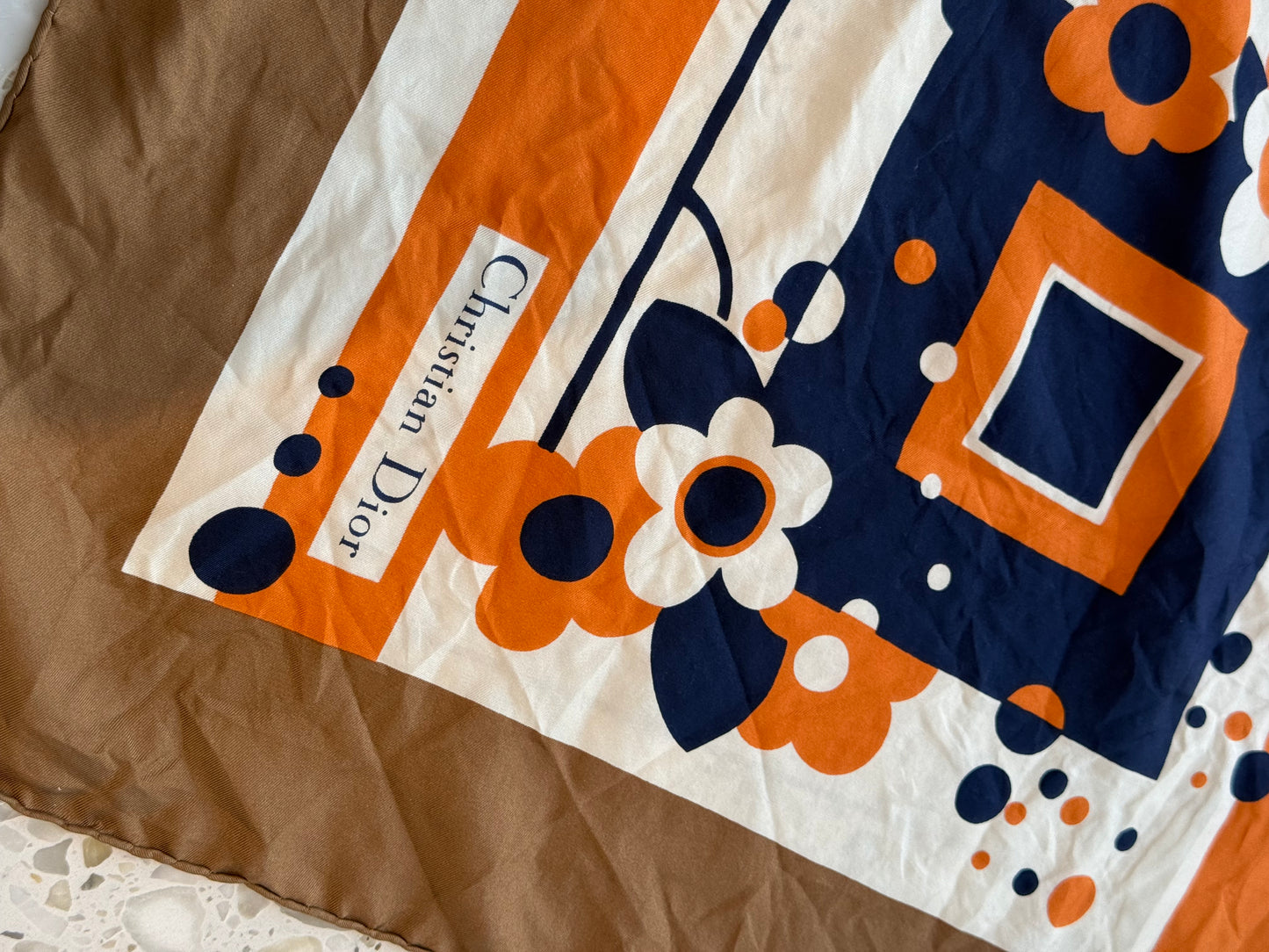 Christian Dior Silkeskjerf