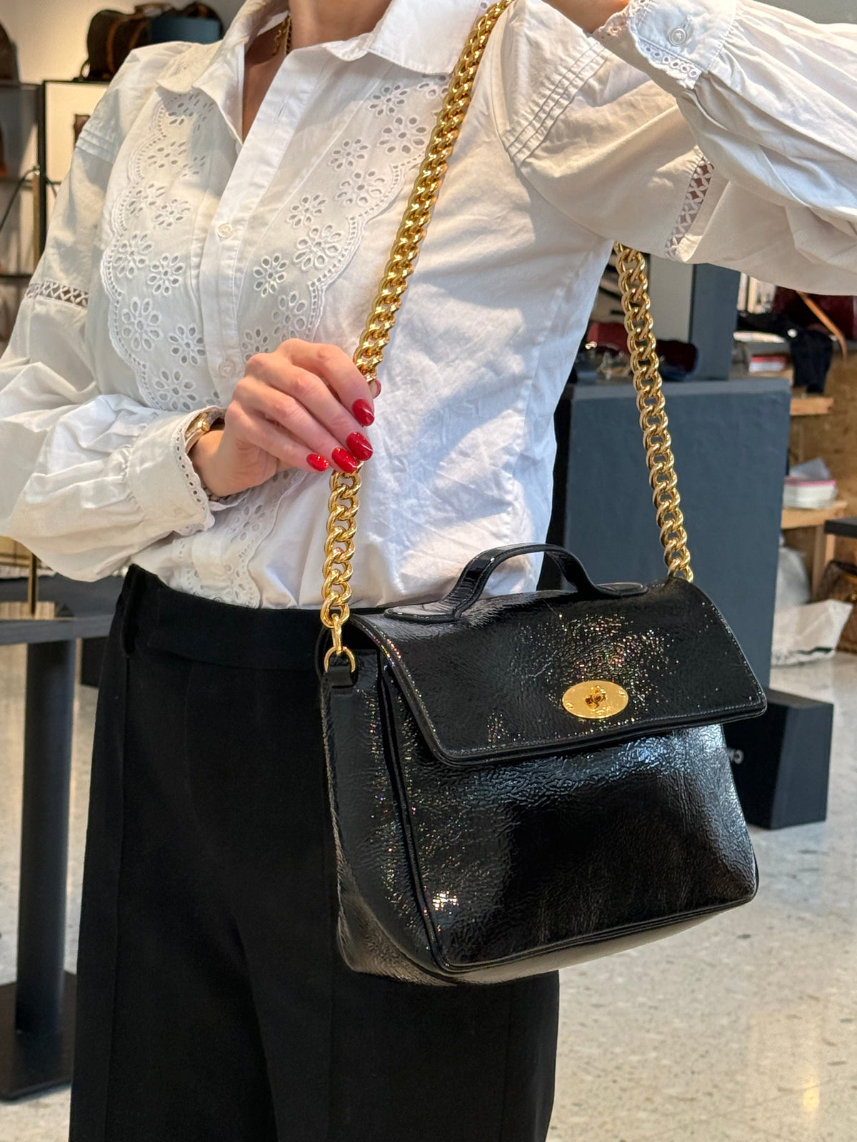 Mulberry x Alexa Chung Big Guy