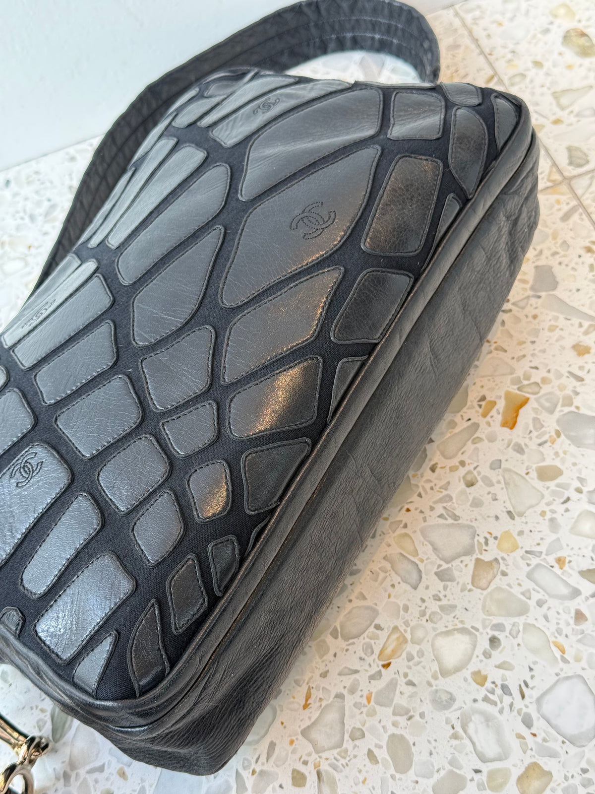 Chanel Scales Camera Crossbody
