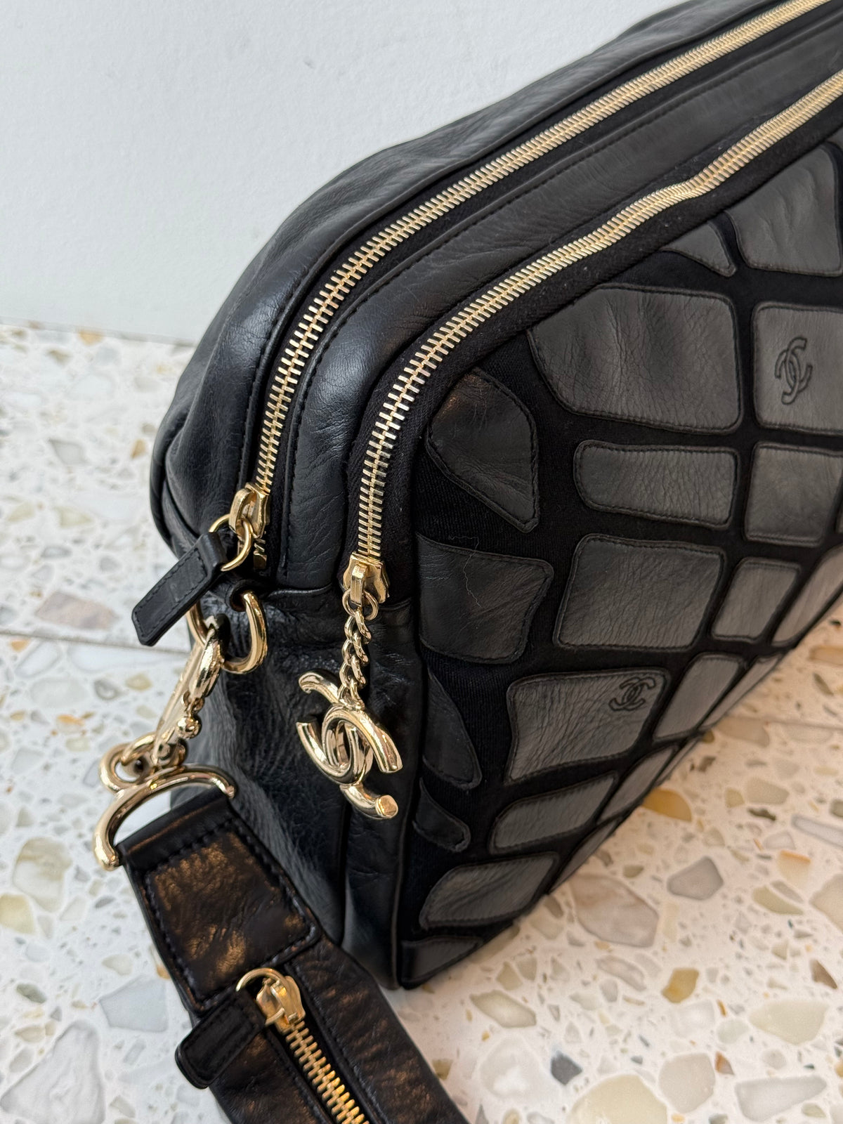 Chanel Scales Camera Crossbody