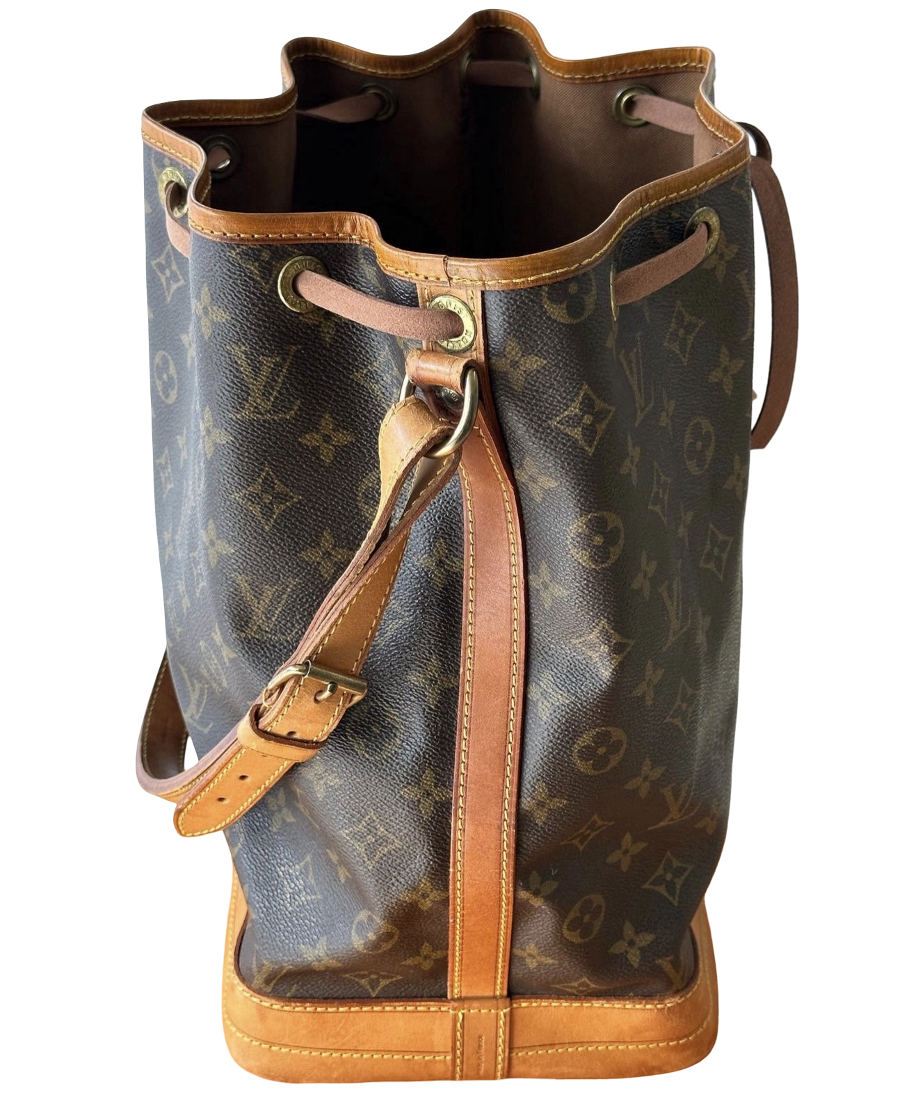 Drawstring Brun