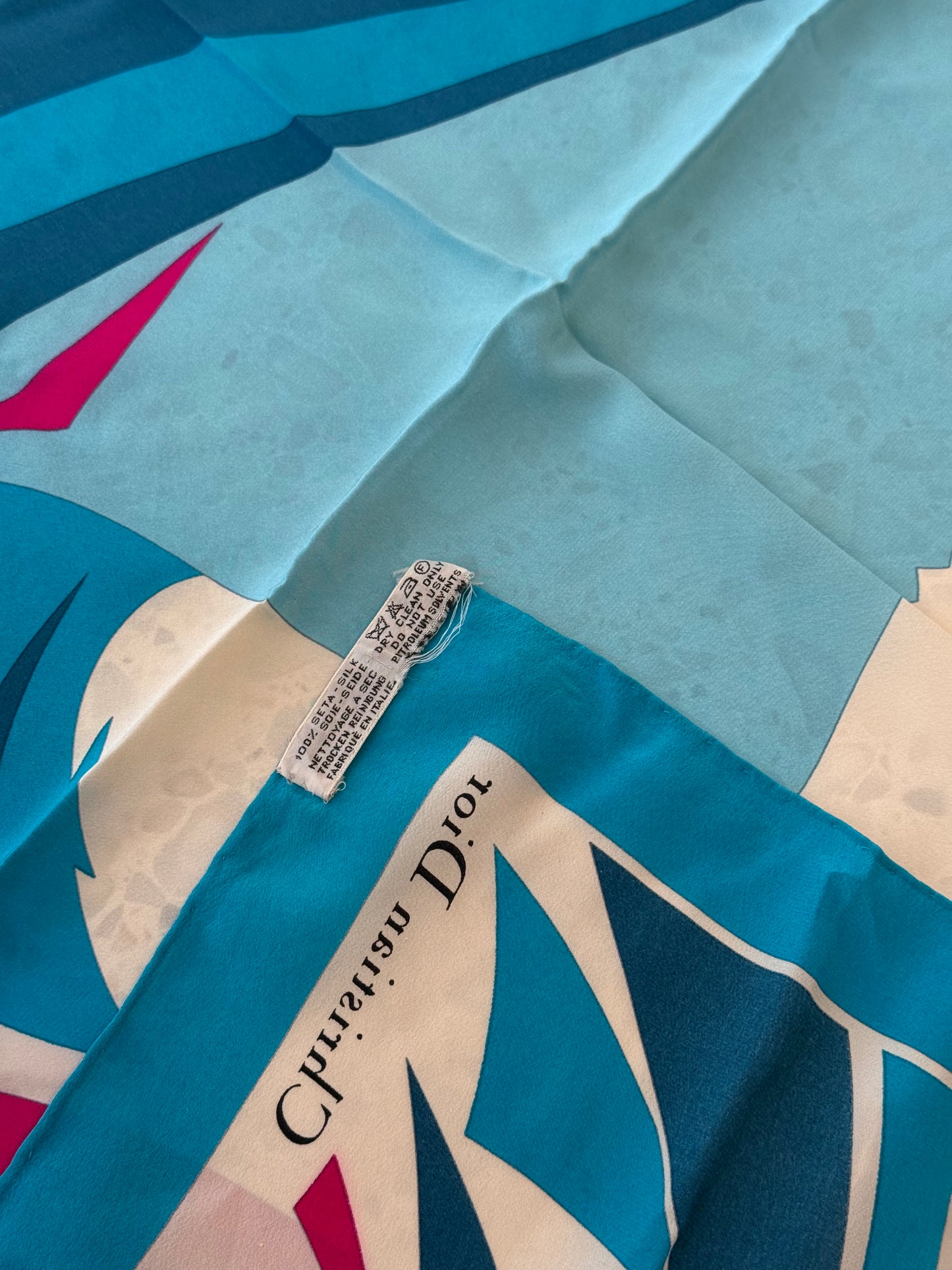 Christian Dior Silkeskjerf