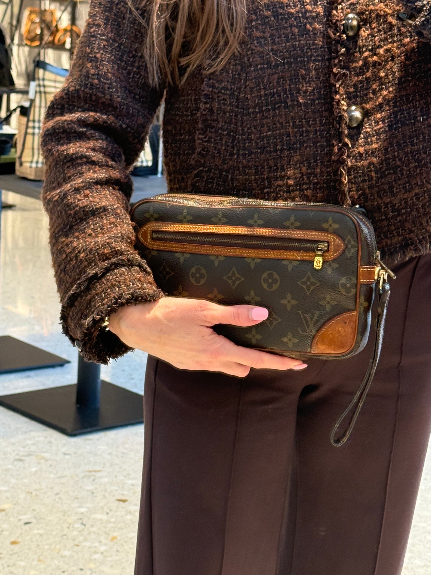 Louis Vuitton Marly Dragonne Clutch