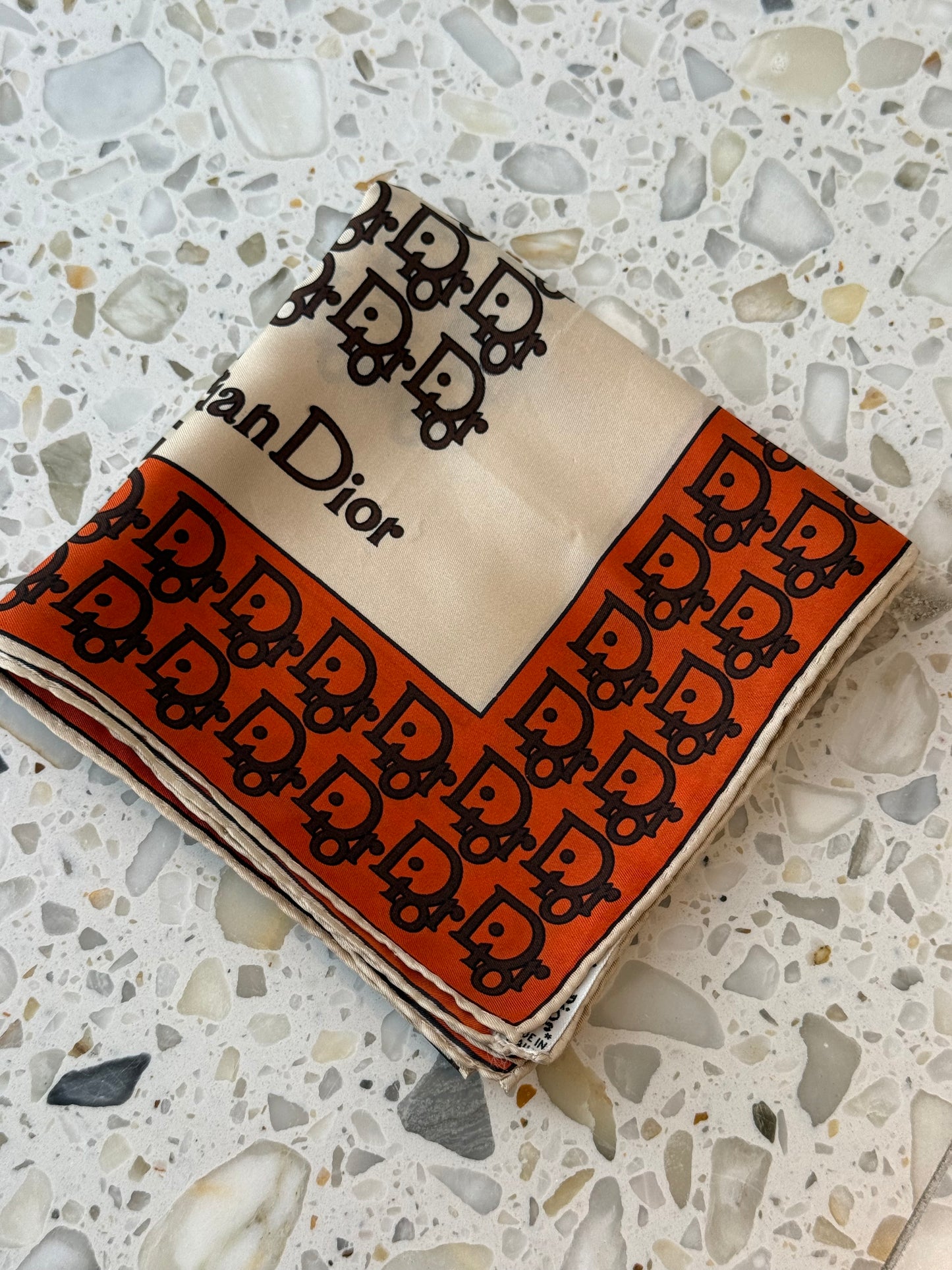 Christian Dior Silkeskjerf