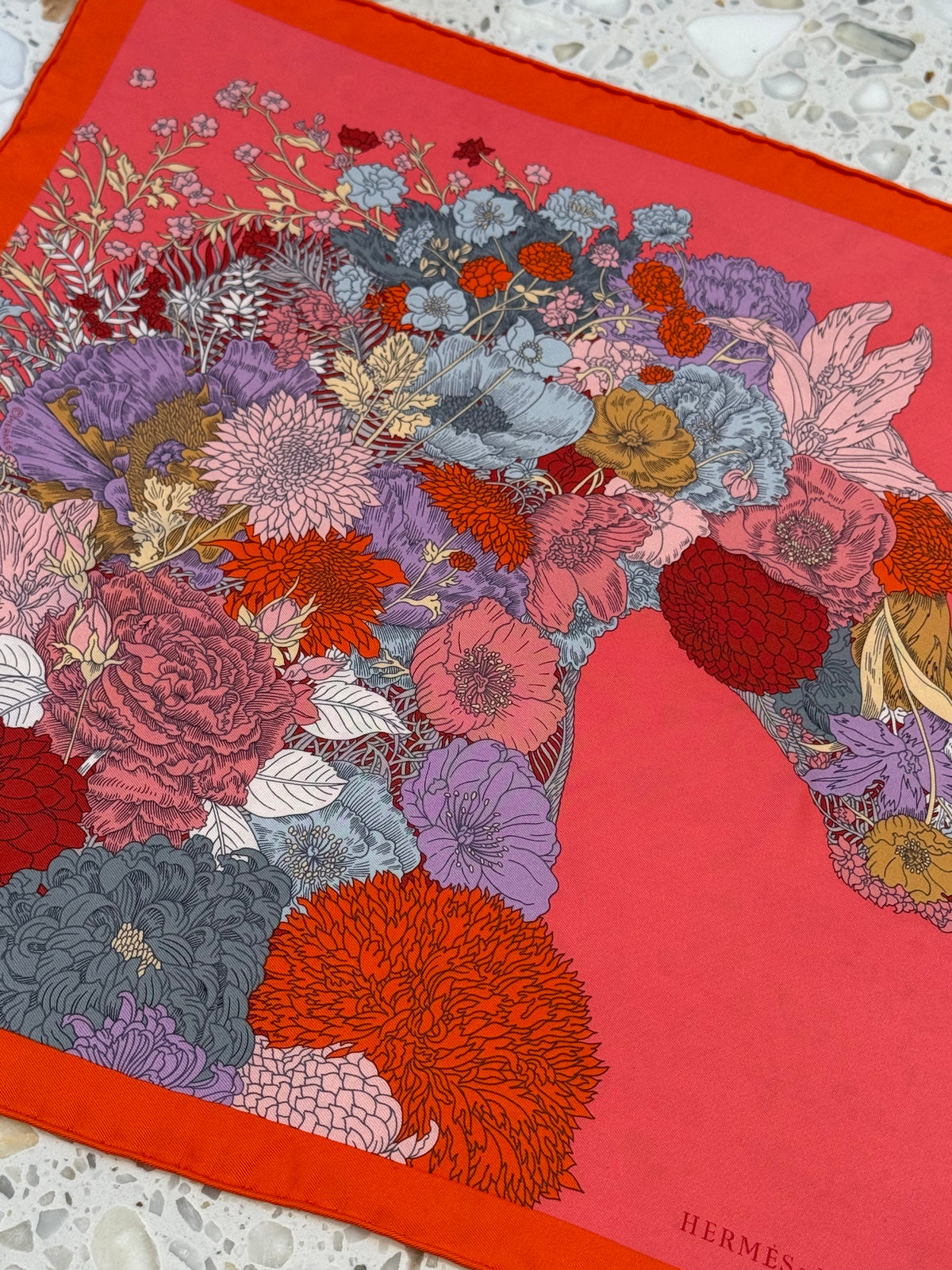 Hermes Mini Silkeskjerf