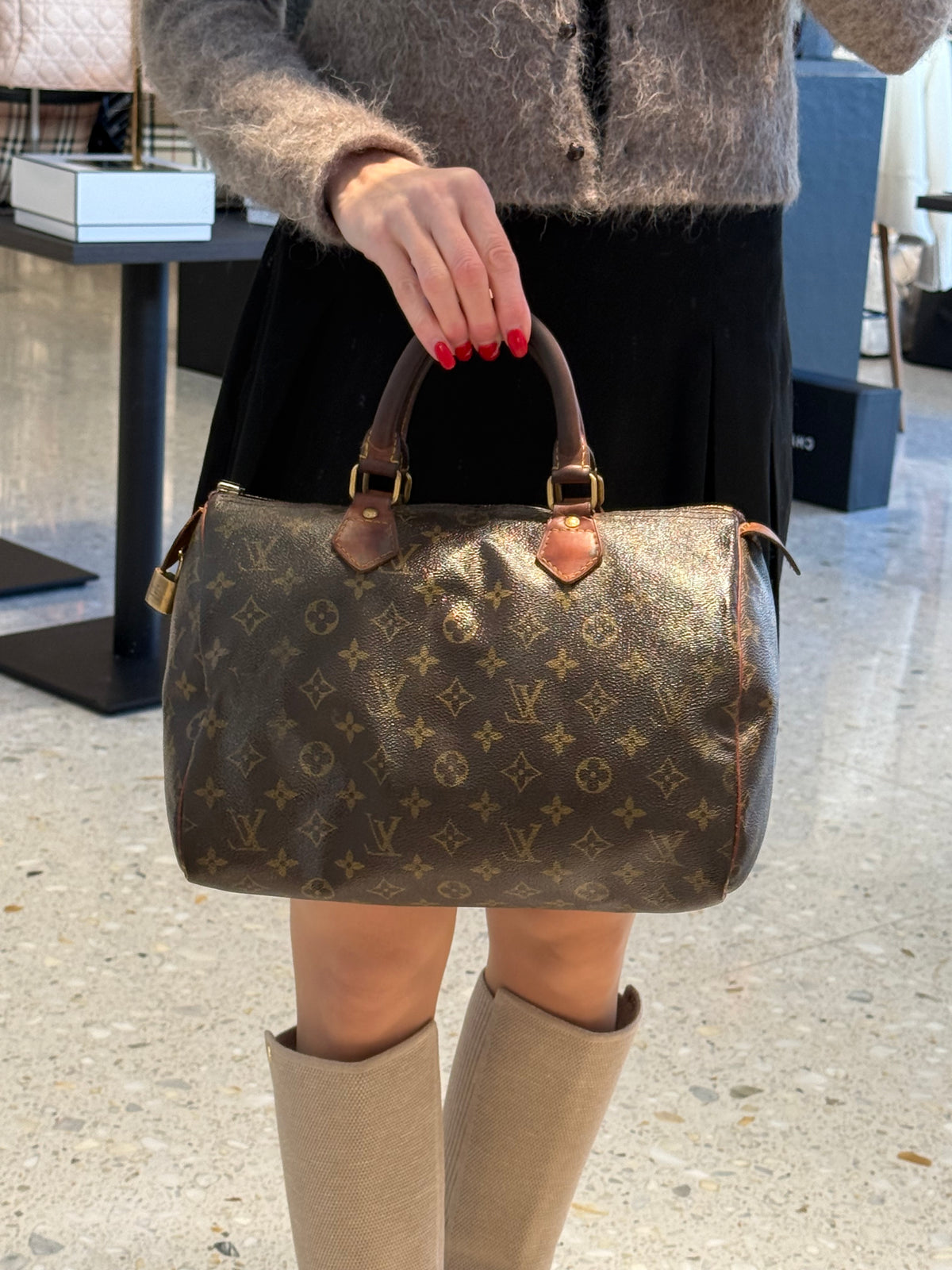 AUKSJON: LOUIS VUITTON SPEEDY 30