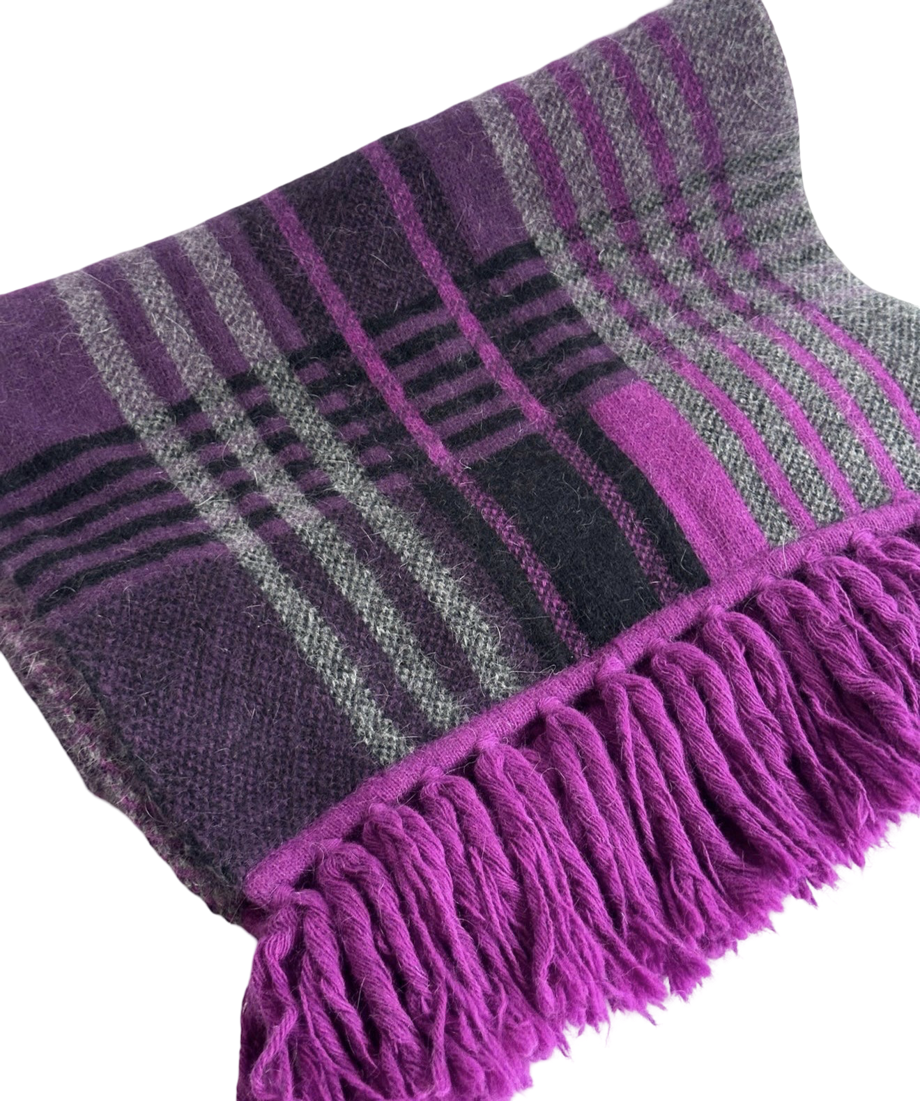 Mulberry Angora Ullskjerf
