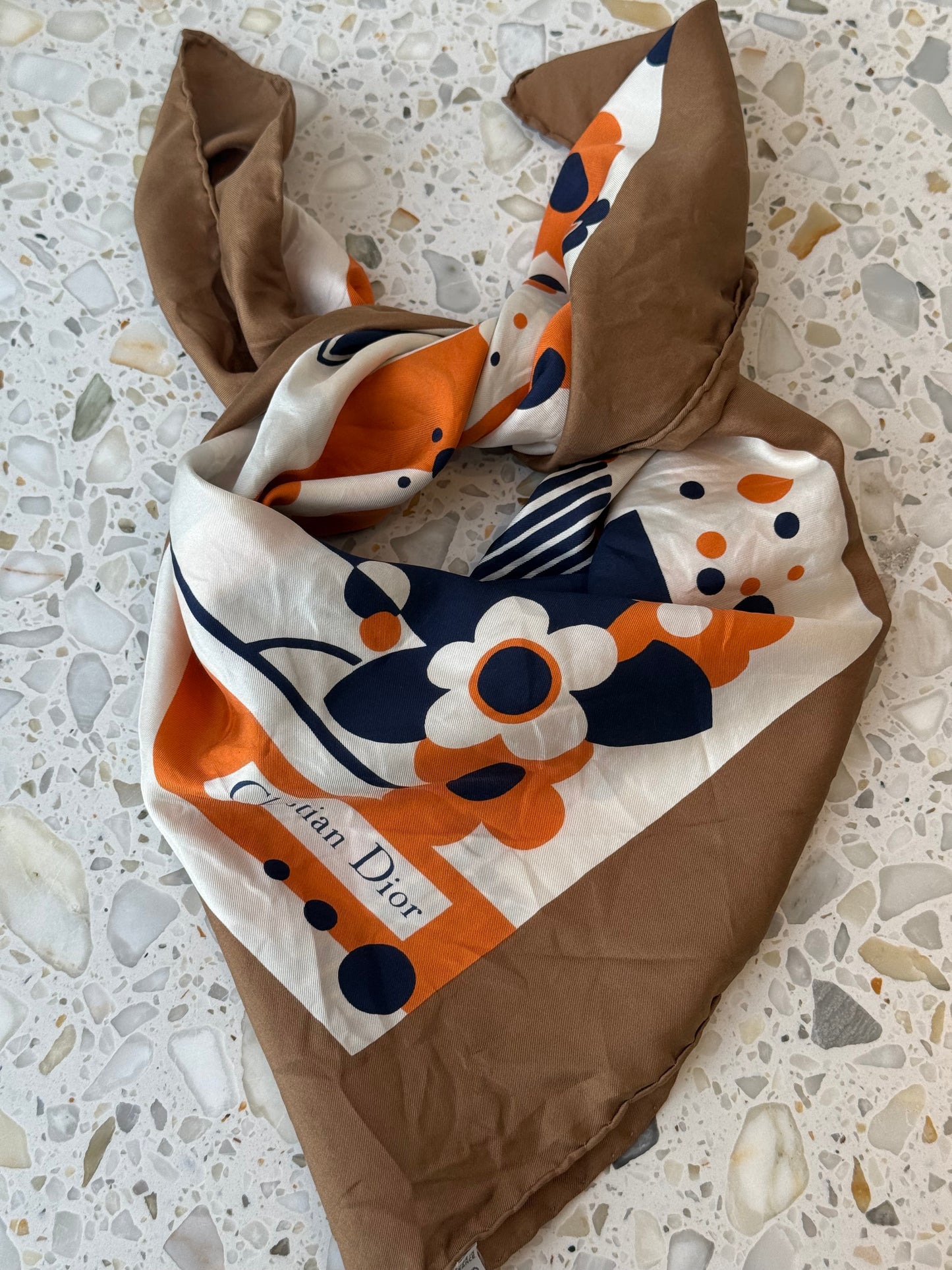 Christian Dior Silkeskjerf