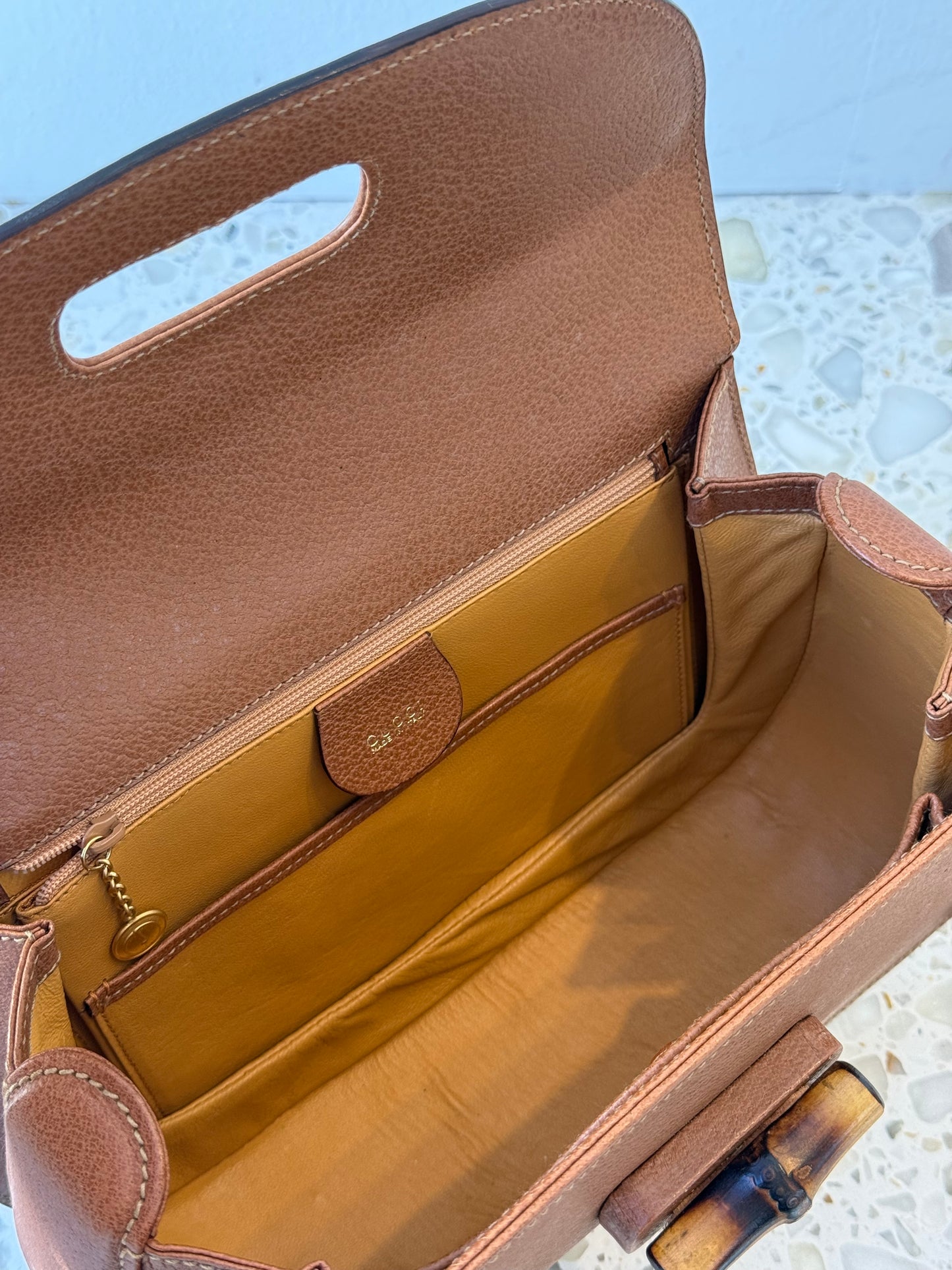Gucci Bamboo 1947 Top Handle Bag