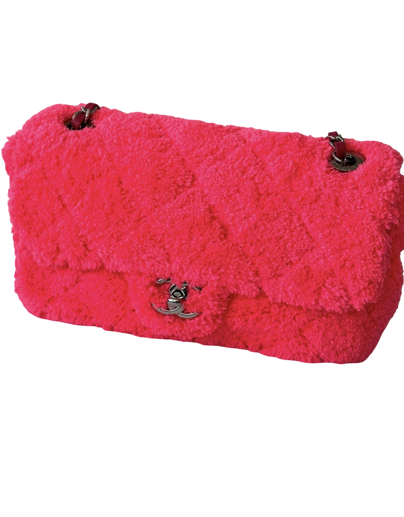 Chanel Pink Fluffy Flap Bag