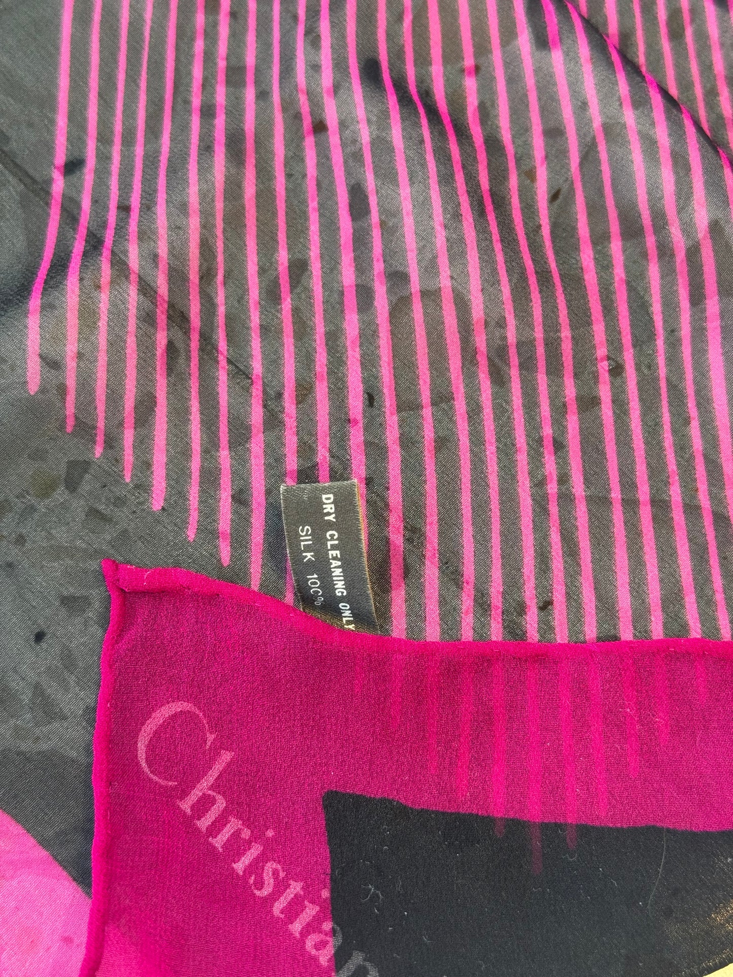 Christian Dior Silkeskjerf