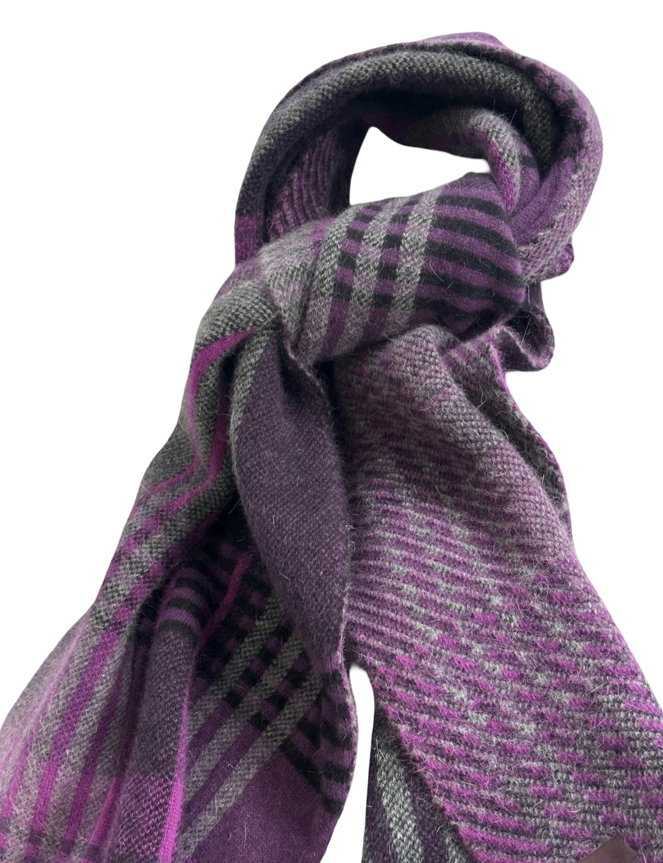 Mulberry Angora Ullskjerf
