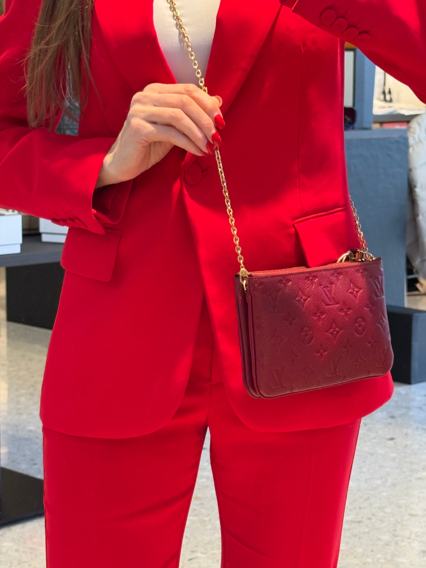 Louis Vuitton Double Zip Pochette