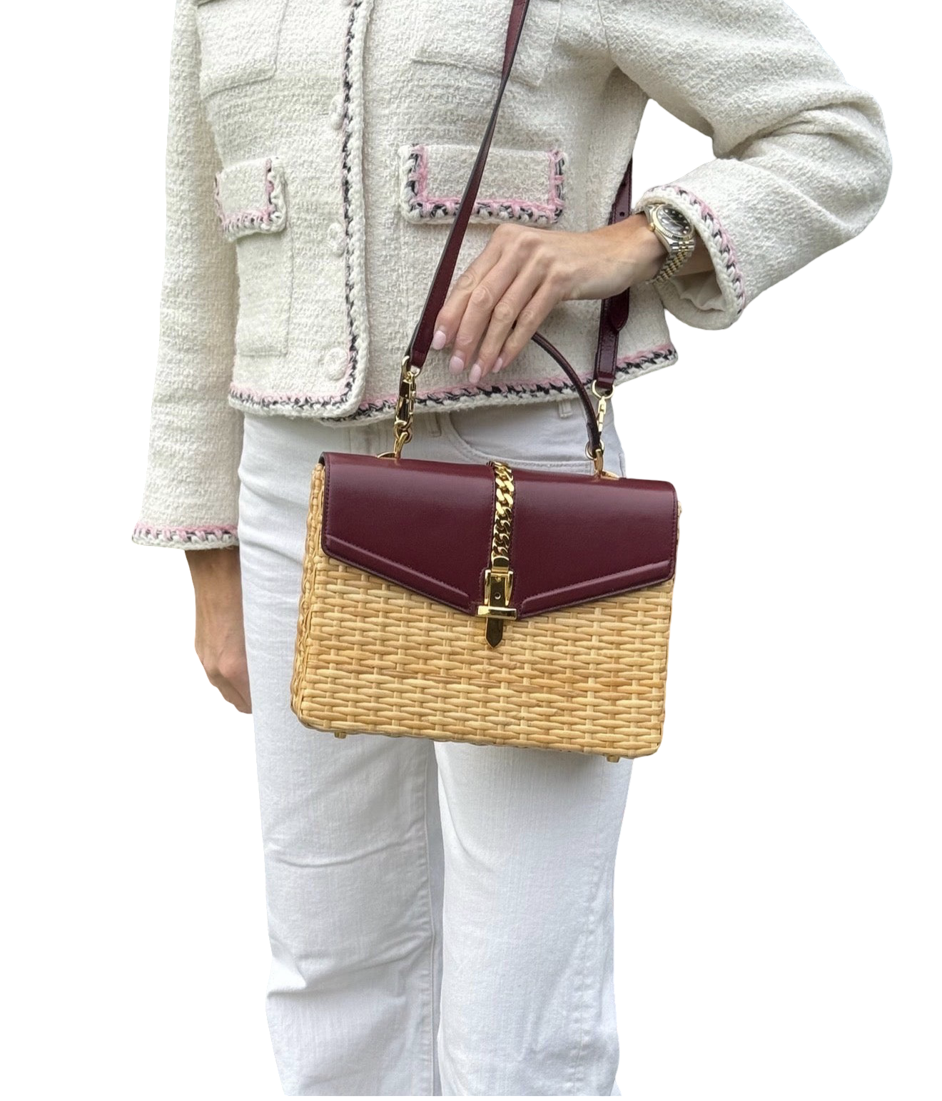 Gucci Sylvie Wicker